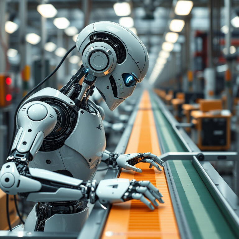 Robot on the assembly line